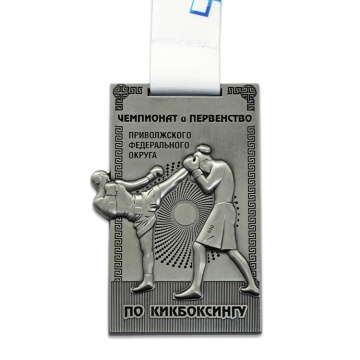 Производитель Custom Embossment Boxing Perspex Award Medal